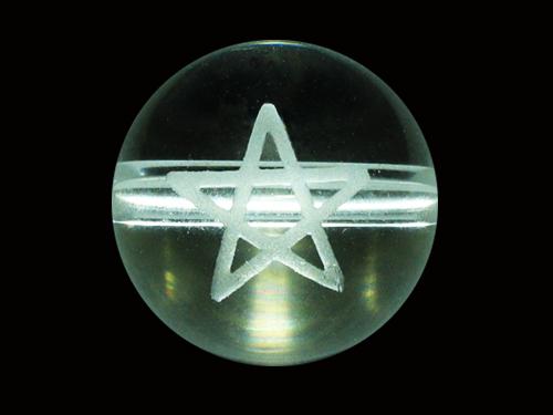 水晶（素彫り）超音波玉