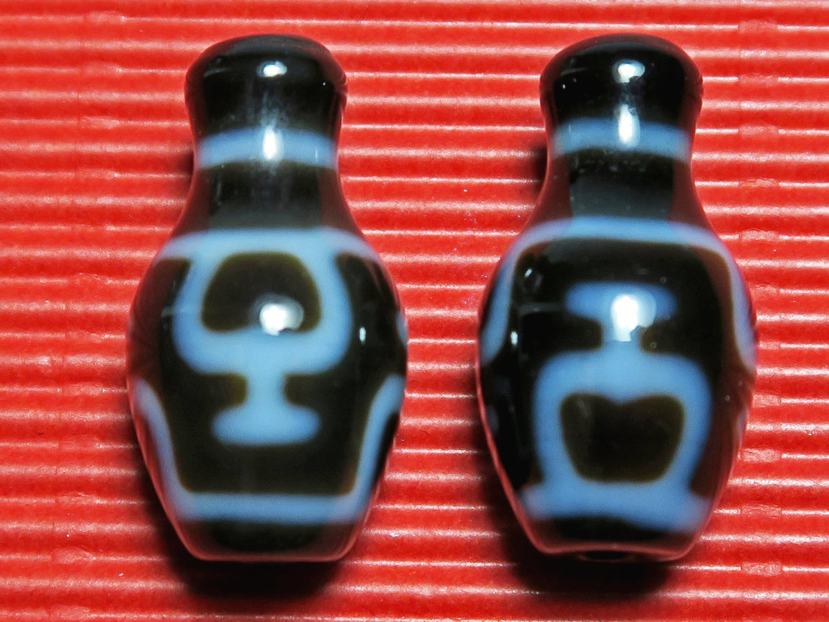 瓢箪宝瓶天珠・至純高級天珠／約7×12×22mm前後 – 天然石の店