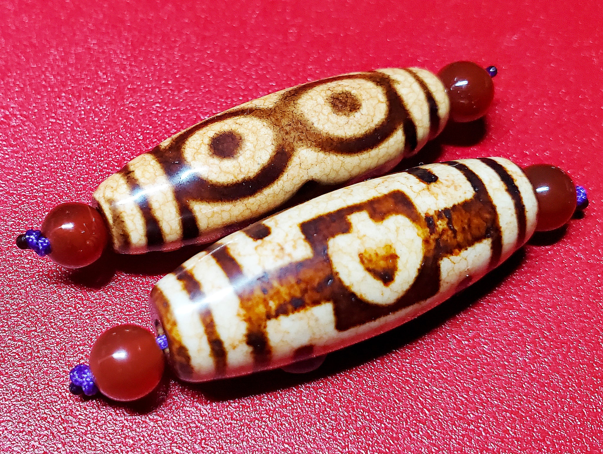 上肯天珠・菩提佛心三眼 – 天然石の店 ふうちゃん