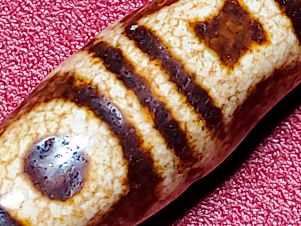 144.双天地天珠　レア物　もう作れない懐かしい天珠　処分 上肯天珠・双天地天珠 – 天然石の店 ふうちゃん