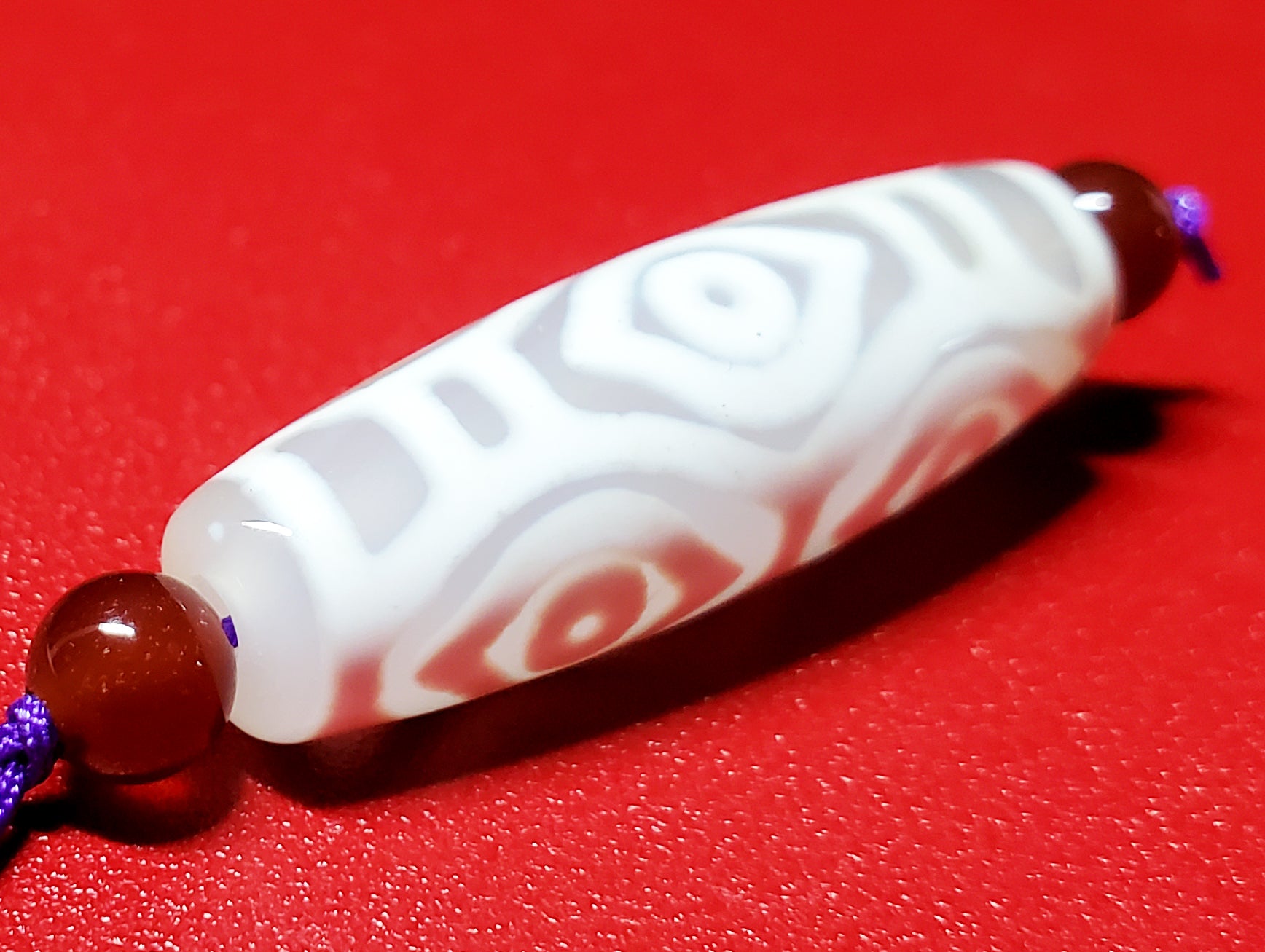 羊脂白天珠（白財神天珠）・龍眼天珠 – 天然石の店 ふうちゃん