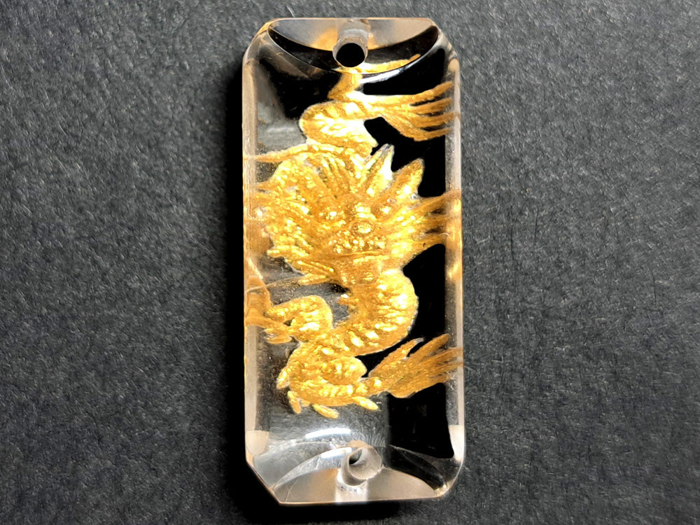 龍・金色入　No.005　約26×12×8ｍｍ