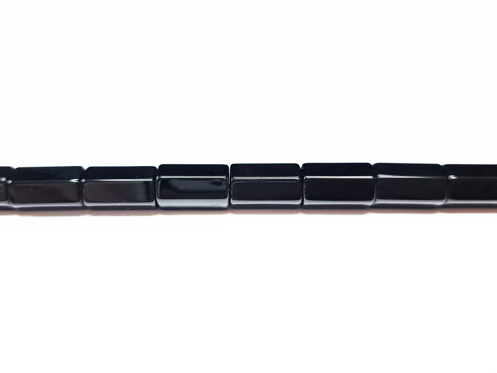 オニキス・六角柱/約１2×８ｍｍ連