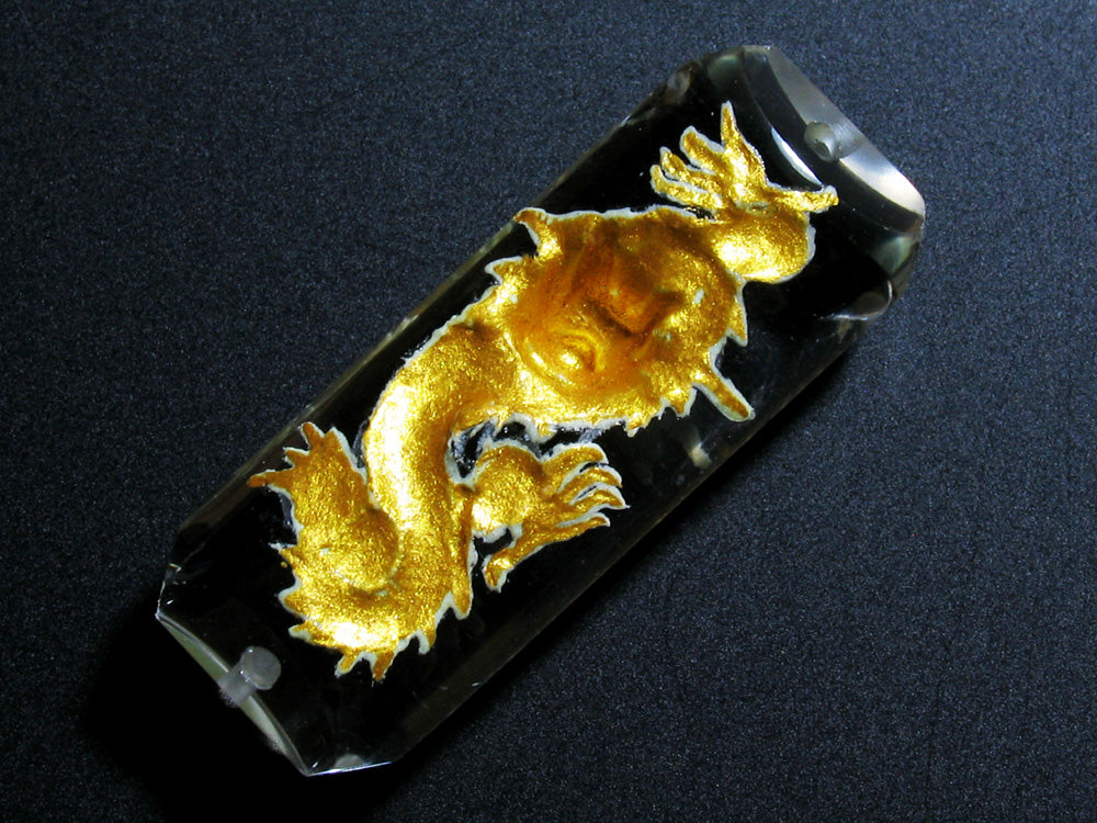 龍・夜光　No.003 約35×15×10ｍｍ・裏面