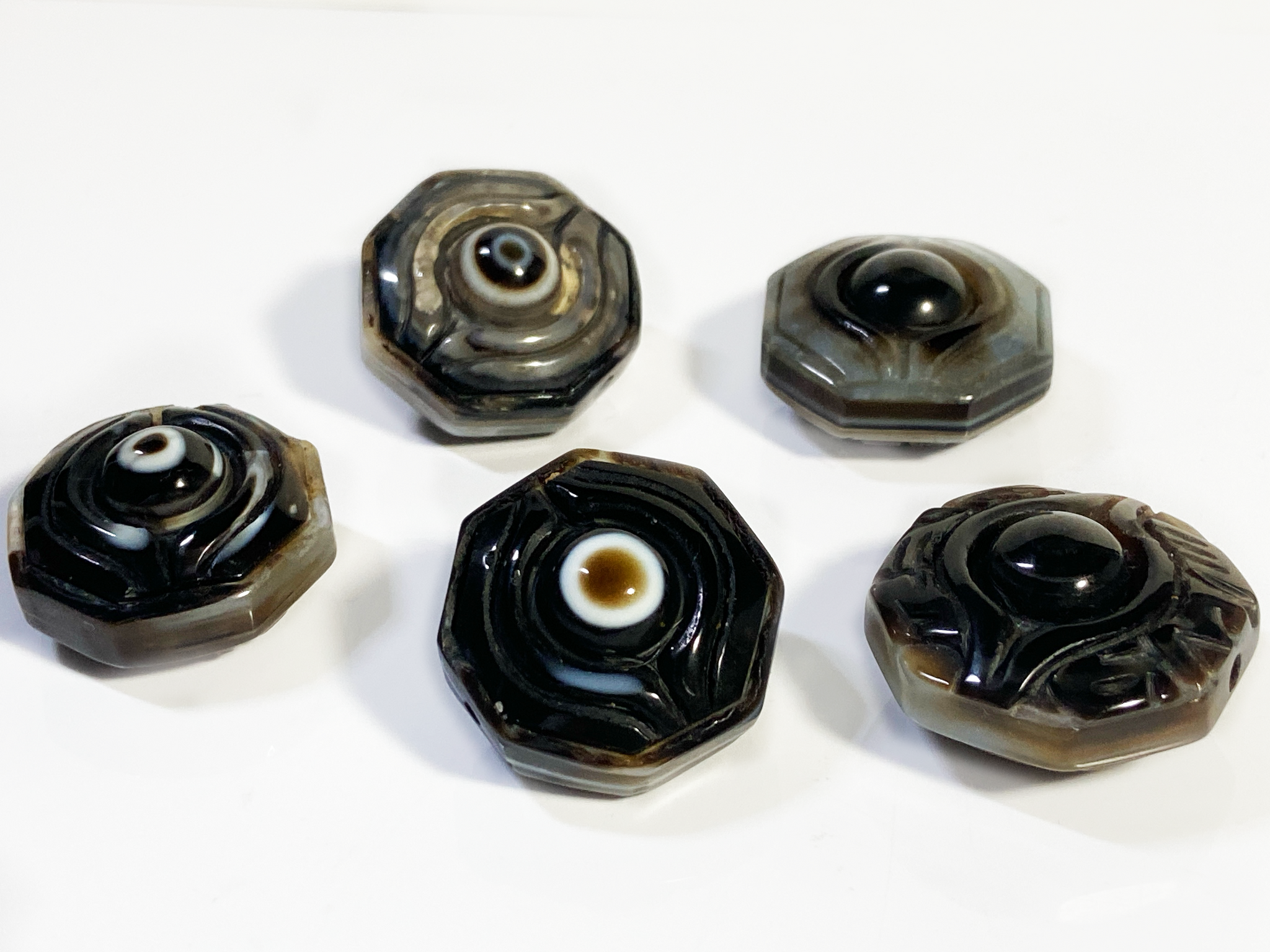 龍眼（陰陽八卦／天眼石パーツ） – 天然石の店 ふうちゃん