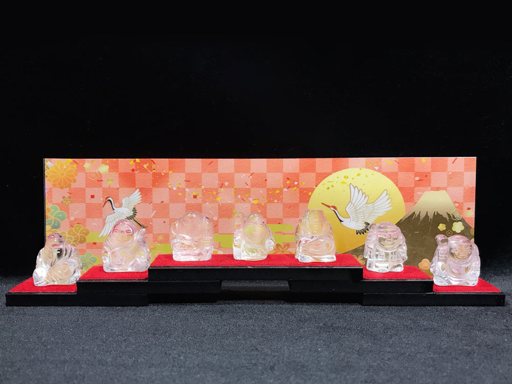 七福神／水晶・置物・台座付き – 天然石の店 ふうちゃん
