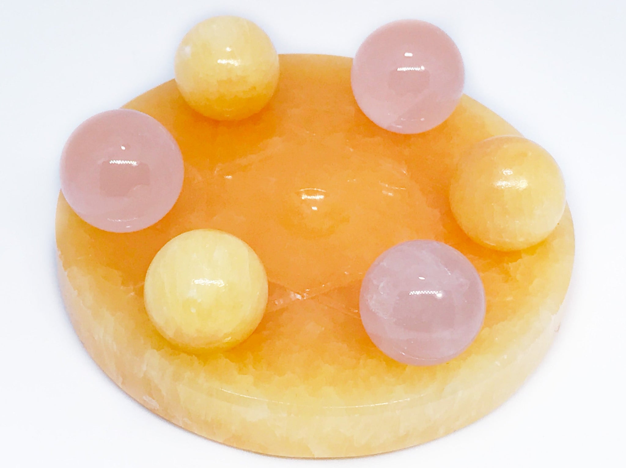 ロ－ズハ－トアラゴナイト天然石 スペイン産 アラゴナイト – 天然石ハッピーギフト