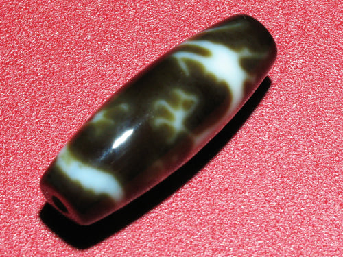 皇帝龍天珠（五爪龍神）至純高級天珠／約12×38mm前後 – 天然石の